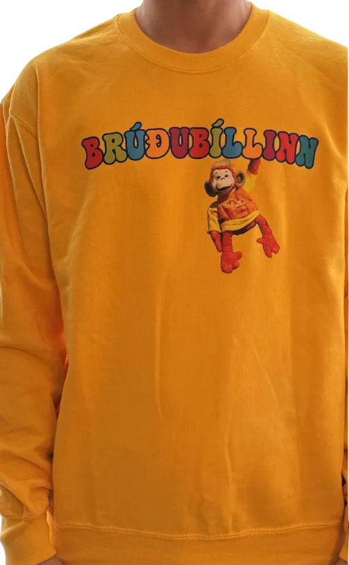 Brúðubíls logo + Lilli api síðerma peysur