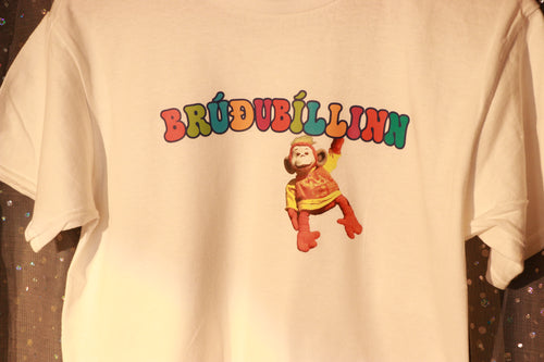 Brúðubíls logo + Lilli api stutterma bolir