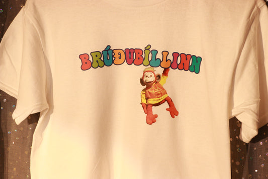 Brúðubíls logo + Lilli api stutterma bolir